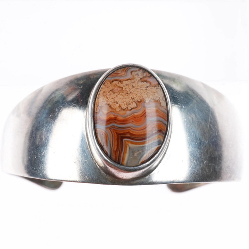 Bracciale agata argento