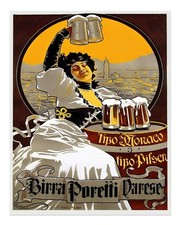 Arte parete birra vintage - da,