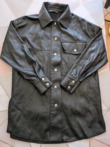 Blazer giacca pelle lunga