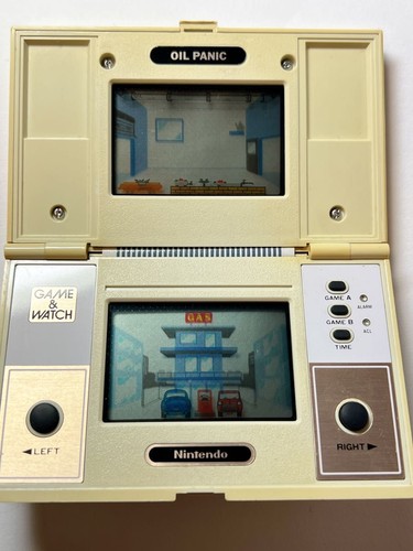 Nintendo game watch oil - &,