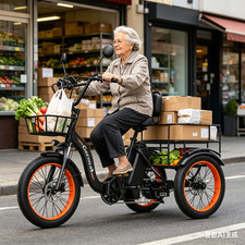Triciclo elettrico pieghevole