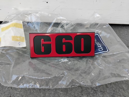 Rally golf g60 emblema - vw, 2