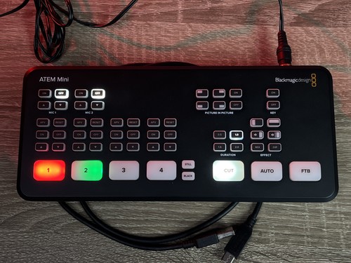 Blackmagic atem mini - -, mixer