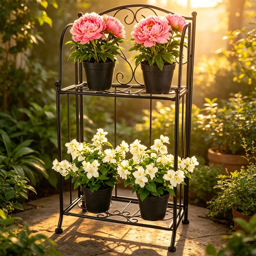 Scaffale per fiori - , portafiori