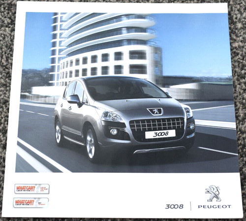 Peugeot 3008 brochure - uk,