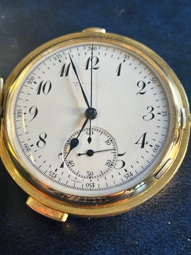 Pocket watch eberhard gold - watch,