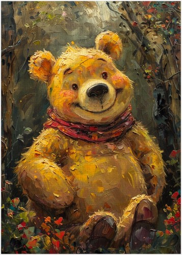 Puzzle ritratto winnie the - ritratto,