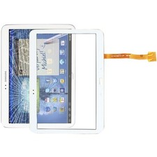 VETRO+ TOUCH SCREEN per SAMSUNG GALAXY TAB 3 GT P5210 10,1" DISPLAY BIANCO WHITE