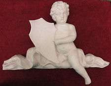 151218 Una cimasa o sopraporta in legno massello dell'Ottocento