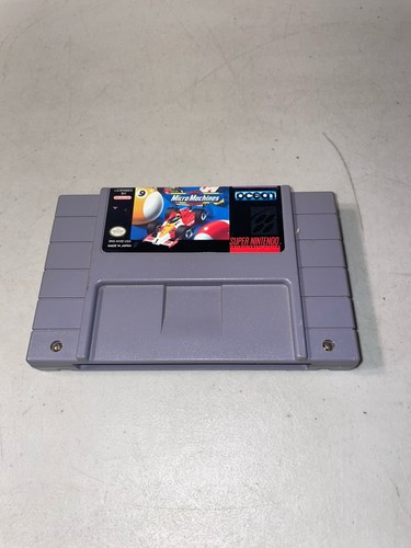 Micro machines snes super - micro,