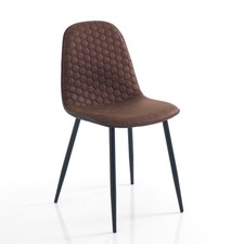 Tomasucci sedia gale brown set