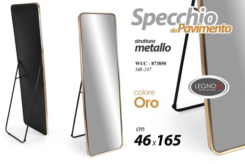 Specchio pavimento specchiera - specchio,