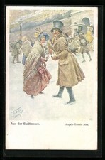 Cartolina artistica Fratelli