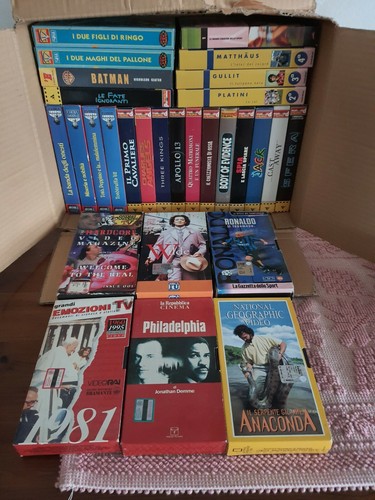 Vhs misti tutti differenti - vhs,