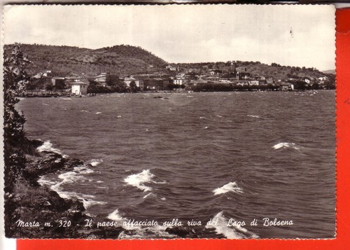 Cartolina marta lago di - ,