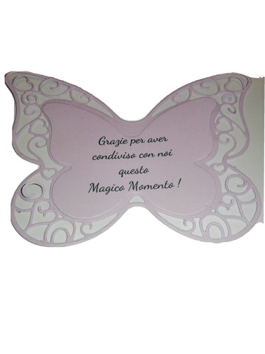 Segnaposto farfalla matrimonio - segnaposto,