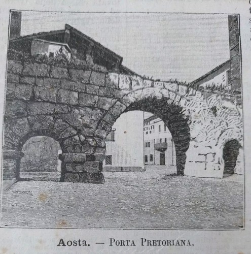 Aosta porta pretoriana - -,