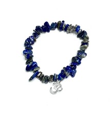 Bracciale chip elastico pietre