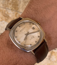 Orologio Sandoz vintage anni 70 automatico data uomo uomo uomo 37 mm 25...