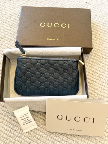 Nuovo gucci teal leather - nuovo,