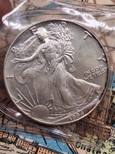 1 oncia Fine Silver One Dollar