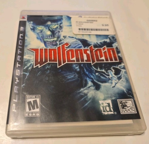 Wolfenstein ps3 2009 raro - wolfenstein,