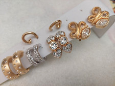 LOT 5 PAIRS ALL  SWAROVSKI