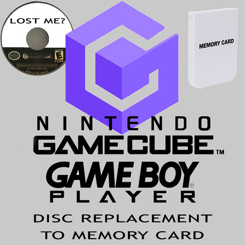 Gameboy player gamecube - gamecube, disco