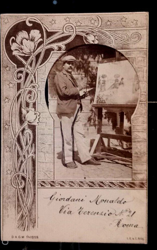 Giordani monaldo autografo - giordani,