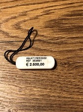 IWC TAG ETICHETTA ORIGINALE GENUINE AQUATIMER 2000 REF 353601