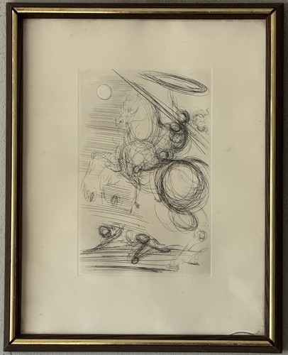 Incisione astratta moderna - incisione,