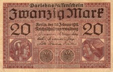 XXX-Rara banconota da 20