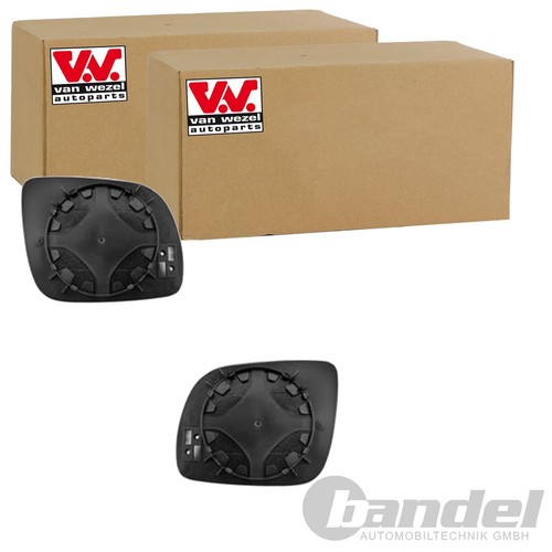 Van wezel vetro specchietto - 2x,