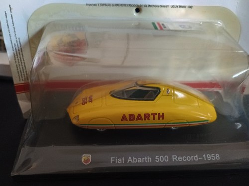 Fiat abarth 500 - record, 1958