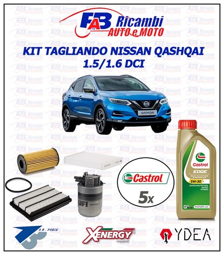 Kit tagliando nissan qashqai - kit,