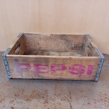 Cassetta In Legno Pepsi Cola