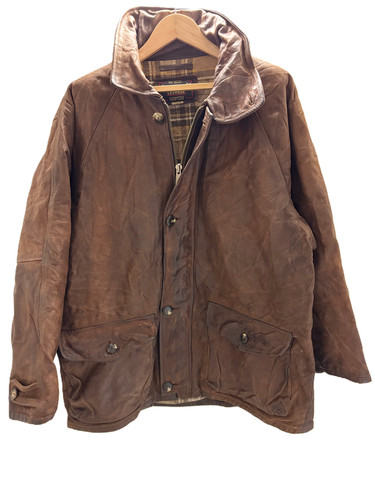Giacca pelle marrone chevignon - pelle,