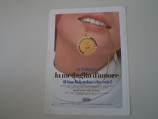 advertising Pubblicità 1971 MEDAGLIA GIOIELLI UNOAERRE UNO A ERRE