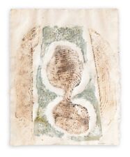 SANGREGORIO GIANCARLO  Rilievo e tecnica mista su cartoncino operato 53x42,5 cm 