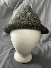Cappello Fedora Goorin Bros nero/grigio tweed uomo medio bello 23"