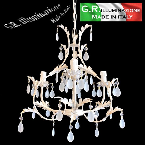 Lampadario ferro battuto - in,