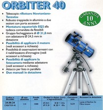 telescopio ziel orbiter 40 mai usato