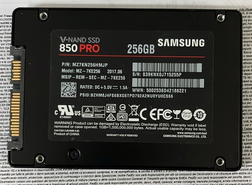 Samsung 850 pro 256 - gb, sata
