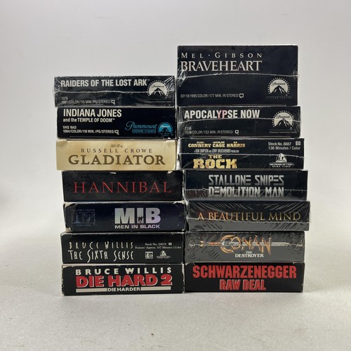 Vhs lot action adventure - lot,