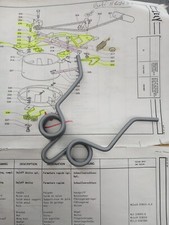 Lely 2.3201.0260.0 Molla Gruppo Spandiconcime adattabbile LELY HR 300