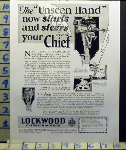 1930 lockwood capo barca - 1930,