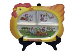 Piatto plastica diviso