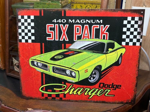 Insegna metallo dodge - insegna, in