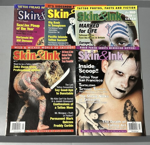 Vintage skin ink magazine - skin,