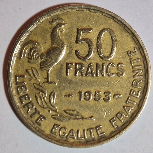 Francia franchi 1953 - 50,